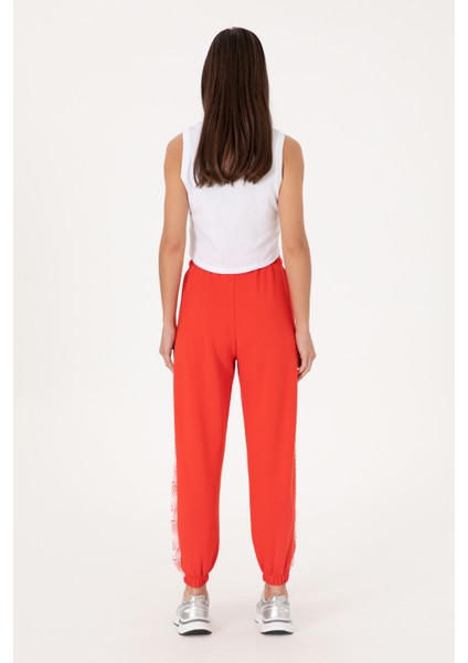 Kadın Kırmızı Eşofman Altı 50300713-VR213 fırsatları