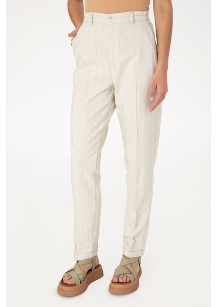 Kadın Su Yeşili Pantolon (Kanvas-Chino) 50300358-VR048 fiyatları