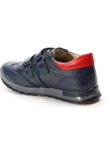 Hakiki Deri Lacivert Kırmızı Unisex Çocuk Casual Ayakkabı 006fa900 fırsatları