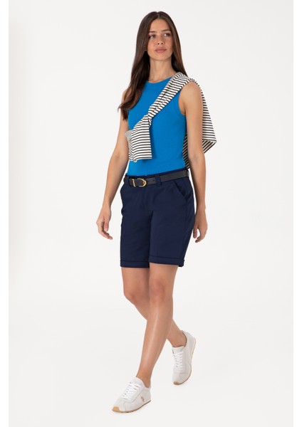 Kadın Lacivert Şort / Bermuda 50299160-VR033 modelleri