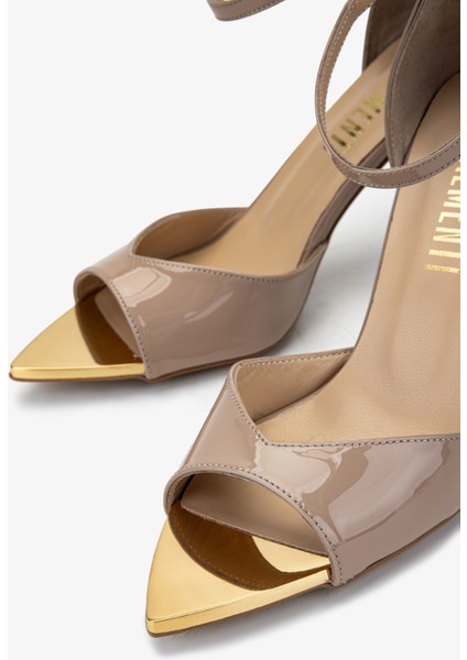 Kadın Bej Topuklu Ayakkabı 1036 6710 Bn Ayk Y25 Nude Rgn modelleri