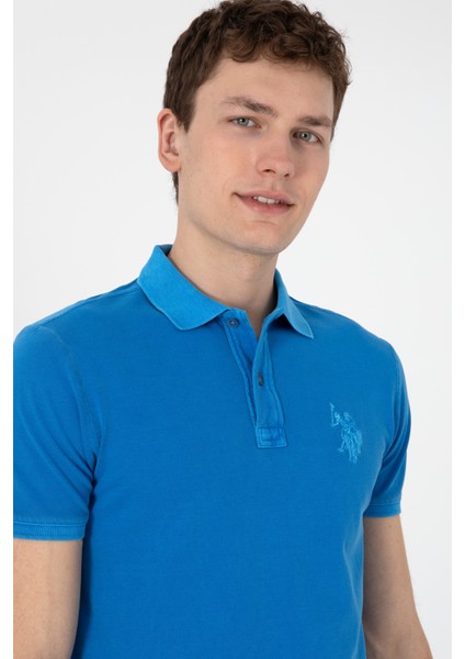 Erkek Kobalt Tişört Basic 50305995-VR077 fiyatları