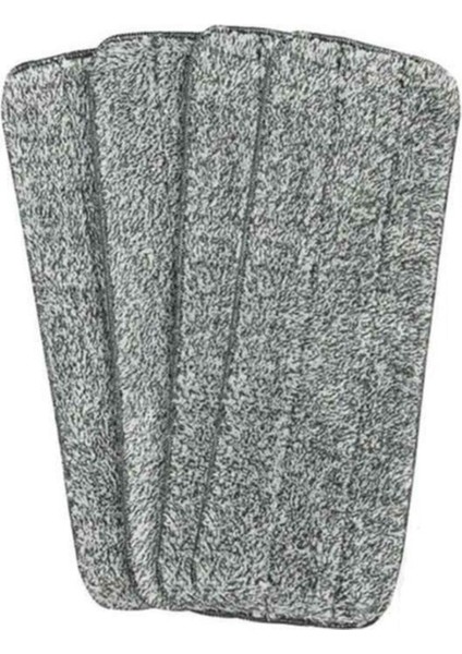 Flat Tablet Mop Mikrofiber Yedek Bez 4 Adet