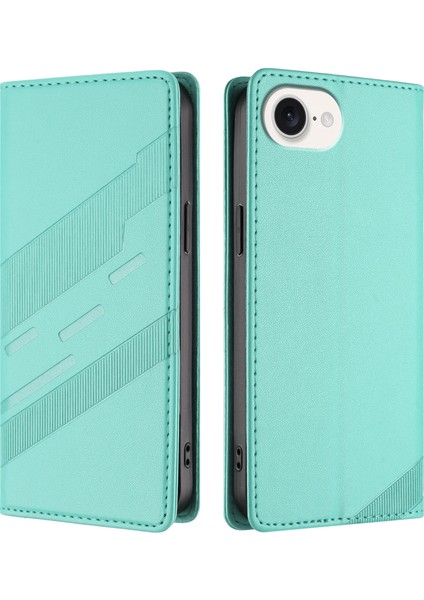 iPhone 16 Pro Max Cüzdan Rfıd Engelleme Deri Telefon Kılıfı (Yurt Dışından)