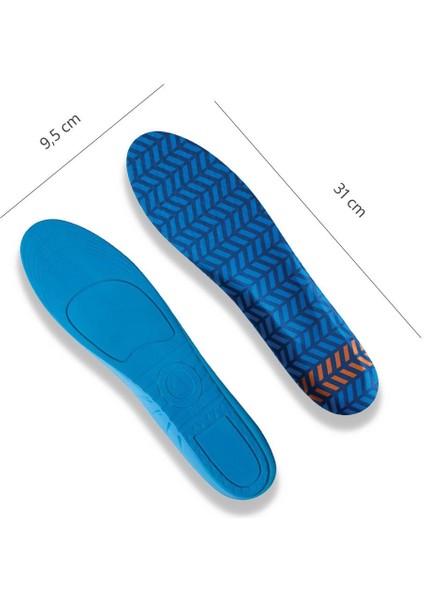 BG184 | Yumuşak Memory Foam, Darbe Emici, Ortopedik, İş Ayakkabıları ve Botlar için İç Tabanlık