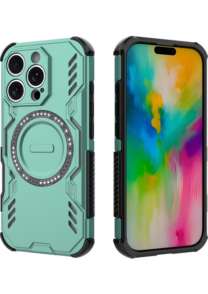 iPhone 16E Tpu + Pc Şeffaf Arka Kapak Için (Yurt Dışından)