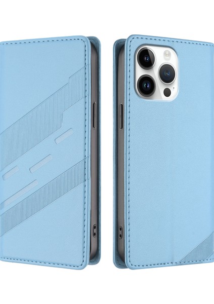 iPhone 16E Pu Deri Cüzdan Telefon Kılıfı (Yurt Dışından)