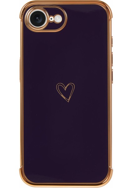 iPhone 16E Tpu Telefon Kılıfı Galvanik Kenar (Yurt Dışından)