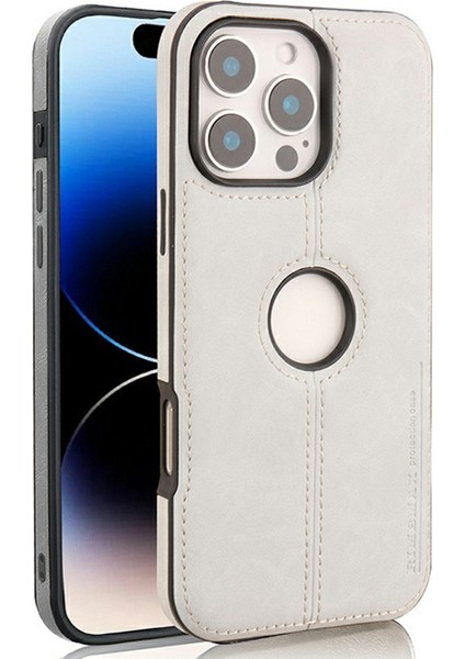 iPhone 16 Pro Max Parıltılı Epoksi Tasarım Tpu + Yay Askılı Pc Telefon Arka Kapağı (Yurt Dışından)
