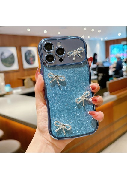 iPhone 16E Kart Tutucu Karbon Fiber Doku Deri Kaplamalı Tpu Telefon Kılıfı (Yurt Dışından)