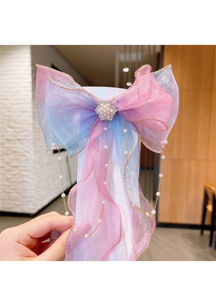 Çocuk Flama Saç Tokası Elsa Buz ve Kar Başlığı Süper Prenses Elsa Saç Aksesuarı (Yurt Dışından)