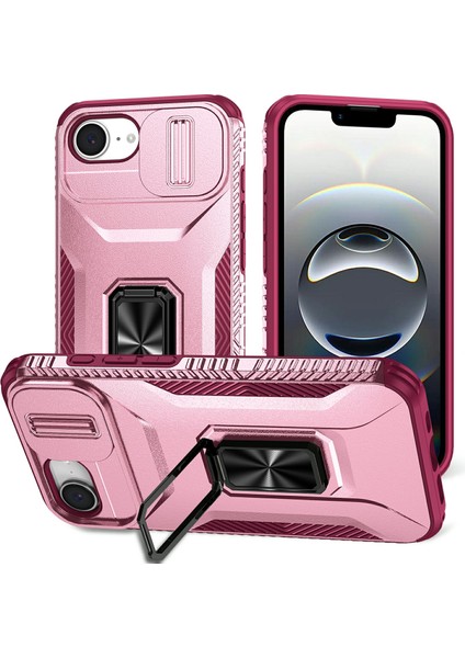 iPhone 16 Pro Max Manyetik Kılıf Pc + Tpu Telefon Kılıfı (Yurt Dışından)