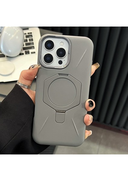 iPhone 16E Fermuarlı Cep Pu Deri Cüzdan Kapaklı Telefon Kılıfı (Yurt Dışından)