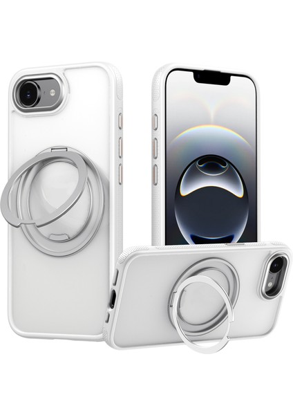 iPhone 16E Elektrokaplama Tpu + Pc Telefon Kılıfı (Yurt Dışından)