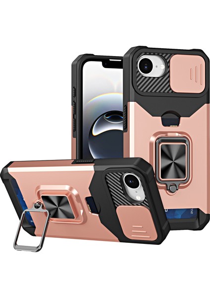 iPhone 16 Pro Max Manyetik Kılıf Pc + Tpu Telefon Kılıfı (Yurt Dışından)