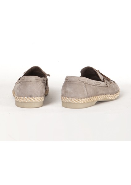 Erkek Klasik Bağcıklı Loafer Ayakkabı Gerçek Deri Mc 17405 Koyu Bej modelleri