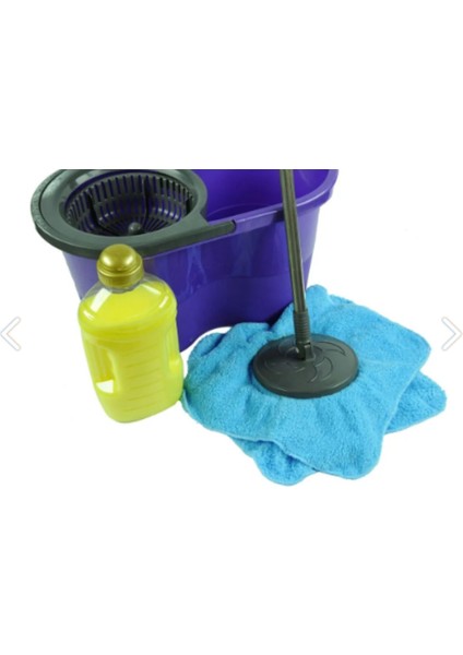 Dönerli Mop Welsoft Yedek Başlık 35X35 Yedek Döner Paspas Ucu- Mavi
