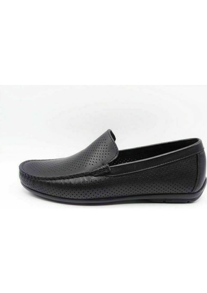 King Shoes 3221 Siyah Yazlık Erkek Ayakkabı