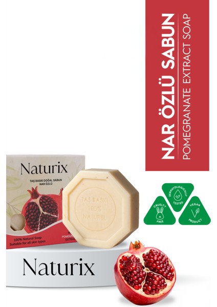 Nar Özlü Taş Sabun 125 gr