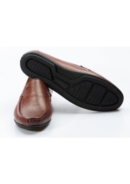 Hakiki Deri Taba Erkek Loafer Ayakkabı 628ma02