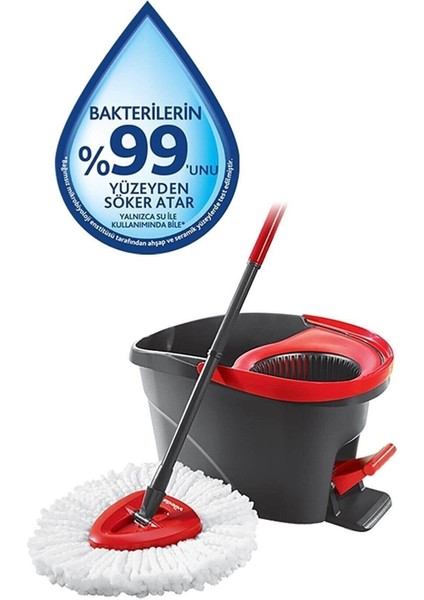 Turbo Pedallı Temizlik Sistemi Turbo Pedallı Temizlik Seti