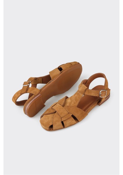 Camel Deri Kadın Günlük Ayakkabı modelleri
