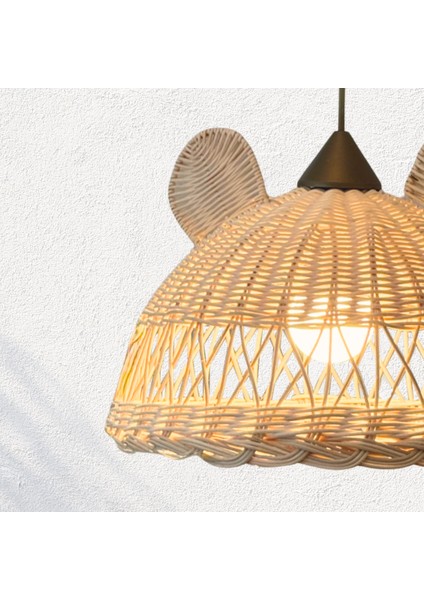 Teddy Rattan Bambu Avize