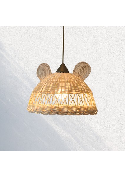 Teddy Rattan Bambu Avize