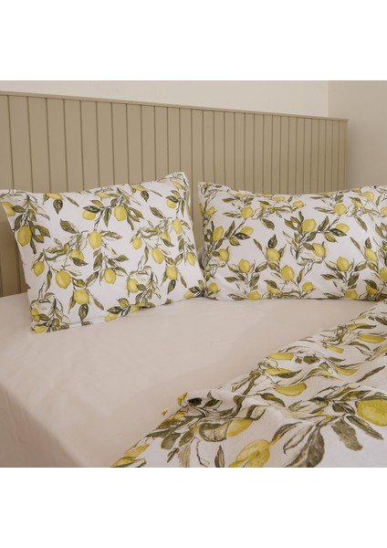 Soft Fresco Tek Kişilik Pike Takımı - Beyaz