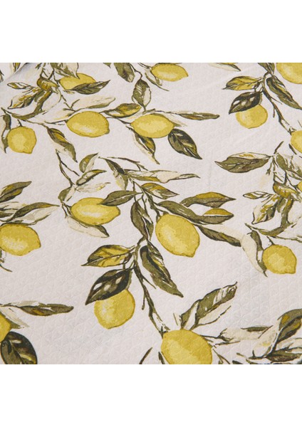 Soft Fresco Tek Kişilik Pike Takımı - Beyaz