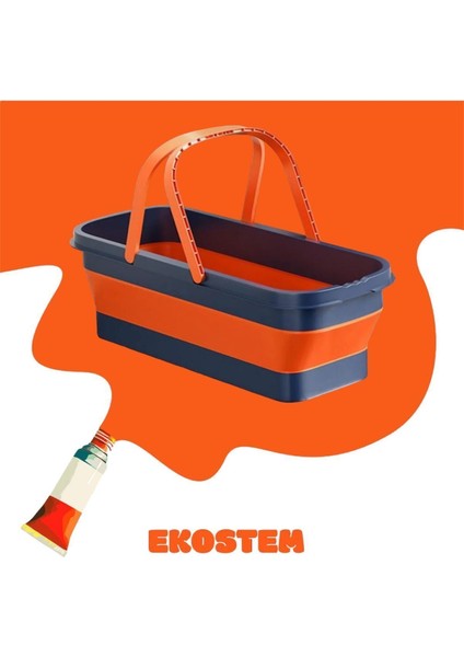 Katlanabilir Tekerlekli Temizlik Mop Kovası 1 Adet modelleri