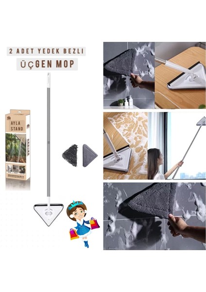 360 Mikrofiber Silgi Sihirli Düz Üçgen Paspas Plastik Temiz Kazıyıcı Tavan Araba Cam Silme