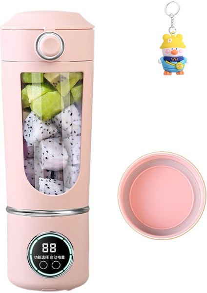 Meyve Sıkacağı Meyve Sıkacağı Bardak USB Taşınabilir Meyve Sıkacağı Açık Kompakt Eşlik Bardak (Yurt Dışından)