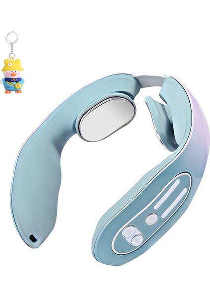 Servikal Omurga Masajı Boyun Omuz Masajı Yatıştırıcı Boyun Darbe Sıcak Kompresi Meridyen Fizyoterapi Cihazı USB (Yurt Dışından)