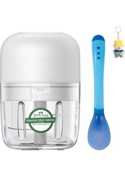 Kablosuz Bebek Gıda Takviyesi Makinesi Et Kıyma Makinesi Ev Pişirme Makinesi Sarımsak Karıştırıcı Küçük Kıyma Eseri Et Karıştırıcı (Yurt Dışından)