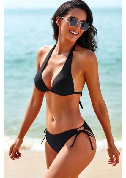 Bağlamalı Bikini Üstü