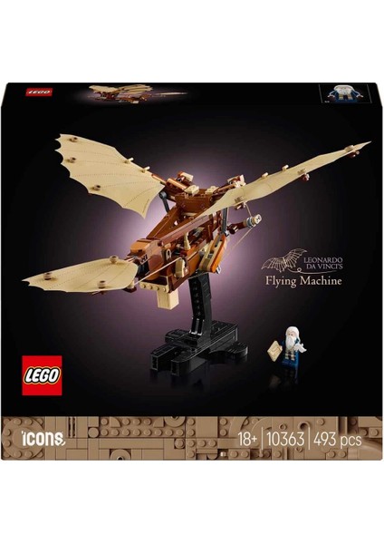 LEGO Icons Leonardo Da Vinci’nin Uçan Makinesi 10363