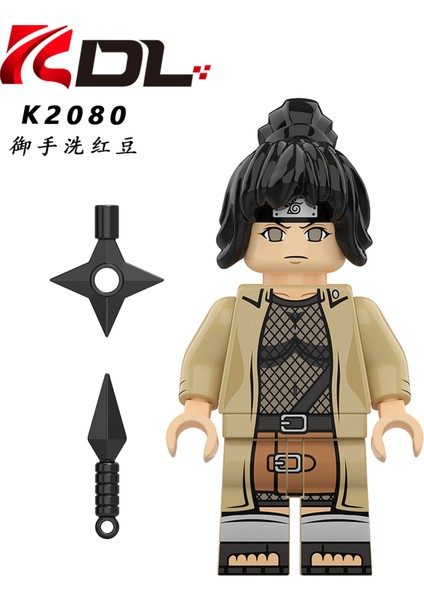 Naruto Yapı Taşları Minifigure Küçük Parçacık Takılabilir Bebek Oyuncak Çantası (Yurt Dışından)