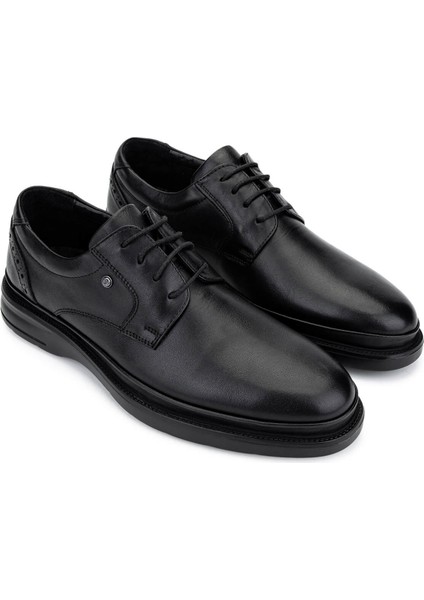 Erkek Hakiki Deri Siyah Klasik Ayakkabı 298 2938-2357 Erk Ayk Y25 Sıyah fiyatları