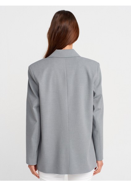 60770 Blazer Ceket-Gri