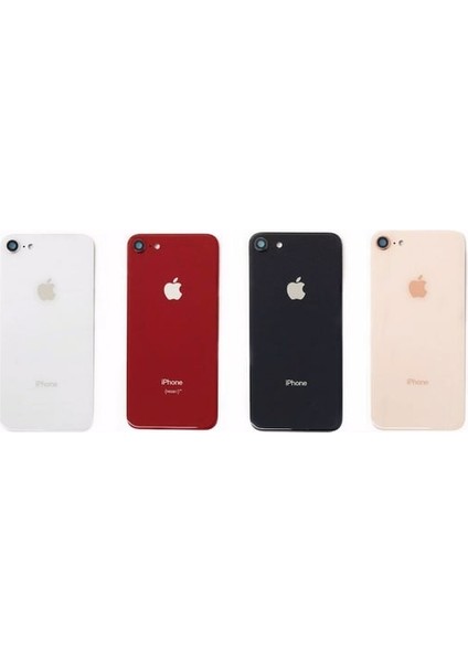 Apple Iphone 8 Arka Pil Batarya Kapak Cam Kamera Lensli Senalstore