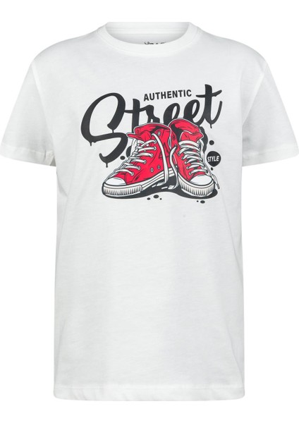 Aja Çocuk Baskılı T-Shirt 221