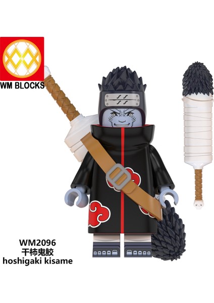 Naruto Yapı Taşları Minifigure Küçük Parçacık Takılabilir Bebek Oyuncak Çantası (Yurt Dışından)