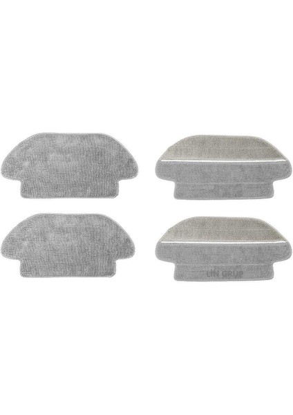 Xiaomi Mi Robot Vacuum STYTJ02YM S10 - S12 - Viomi V2 V3 Uyumlu Mop Paspas 4 Adet