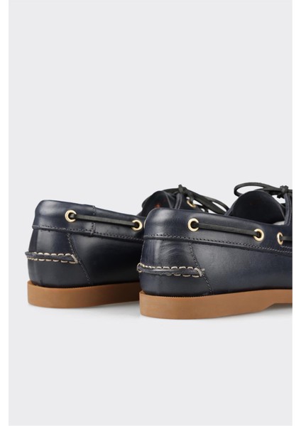 Lacivert Deri Erkek Günlük Ayakkabı indirimleri