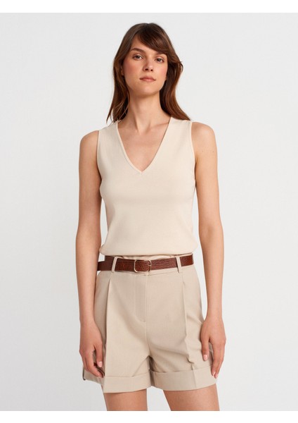 21080 V Yaka Kolsuz Top-Taş