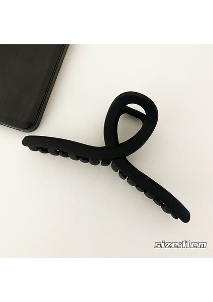 Buzlu Saç Tokaları, Üst Düzey Saç Tokaları, Saç Tokaları, Büyük Saç Hacmine Sahip Köpekbalığı Tokaları (Yurt Dışından)