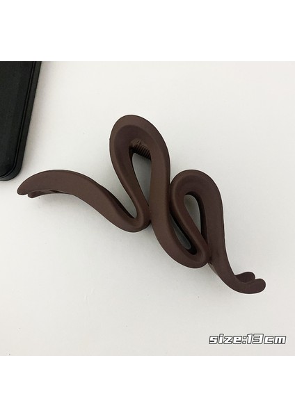 Buzlu Saç Tokaları, Üst Düzey Saç Tokaları, Saç Tokaları, Büyük Saç Hacmine Sahip Köpekbalığı Tokaları (Yurt Dışından)