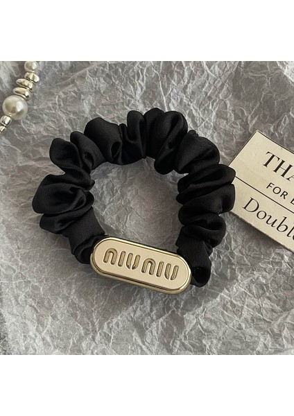 Kalın Saç Bağı, Kore Tarzı Üst Düzey Kafa Bandı, Ilkbahar ve Yaz 2024 Yeni Stil, Yüksek Elastikiyetli Lastik Bant (Yurt Dışından)