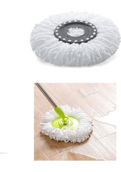 Ev Ofis Iş Yeri Mikrofiber Makarna Temizlik Kurulama Havlu Mop Vileda Başlık Yedeği EH171